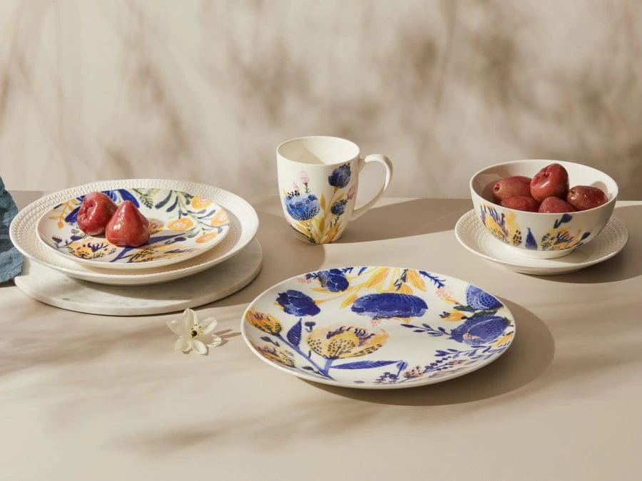 Maxwell & Williams Casa Domani Fiorella Side Plate 20cm AW0546 4 Maxwell & Williams Casa Domani Fiorella Side Plate 20cm AW0546 - Image 2