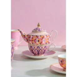 Maxwell & Williams Teas & C's Kasbah Rose Tea For One Set -Maxwell & Williams Shop maxwell williams tea set maxwell williams teas c s kasbah rose tea for one set 28408930533465