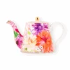 Maxwell & Williams Dahlia Daze Teapot With Infuser 1lt Pink 1lt HV0354 -Maxwell & Williams Shop maxwell williams teapot maxwell williams dahlia daze teapot with infuser 1lt pink 1lt hv0354 31461068308569
