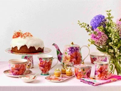 Maxwell & Williams Dahlia Daze Teapot With Infuser 500ML Sky 500ml HV0331 5 Maxwell & Williams Dahlia Daze Teapot With Infuser 500ML Sky 500ml HV0331 - Image 3